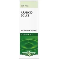 Erba Vita Olio Essenziale Arancio Dolce 10 ml - Integratore Alimentare
