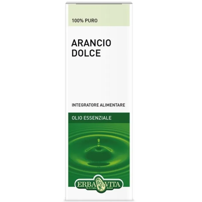 Erba Vita Olio Essenziale Arancio Dolce 10 ml - Integratore Alimentare
