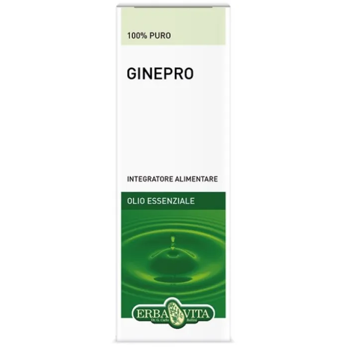 Erba Vita Olio Essenziale Ginepro 10 ml - Integratore Vie Urinarie