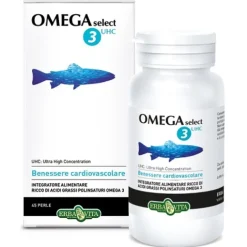 Erba Vita Omega Select 3 UHC 45 Perle - Integratore Cardiovascolare