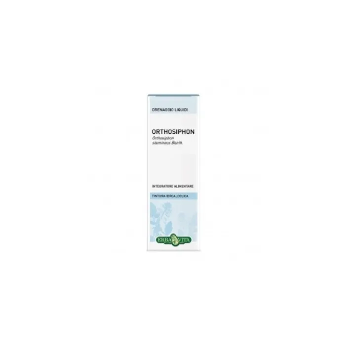 Erba Vita Ortosiphon Foglie Tintura Idroalcolica Drenante 50 ml - Integratore Alimentare