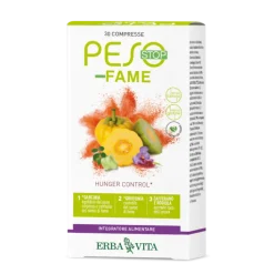 Erba Vita Peso Stop Fame 30 Compresse - Integratore Alimentare