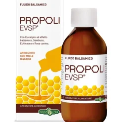 Erba Vita Propoli EVSP Fluido Balsamico Adutli e Bambini Gusto Liquirizia 200 ml