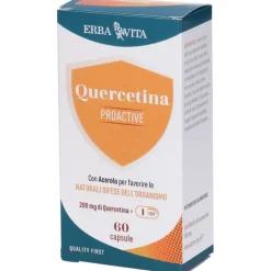 Erba Vita Quercetina ProActive 60 capsule - Integratore Difese Immunitarie