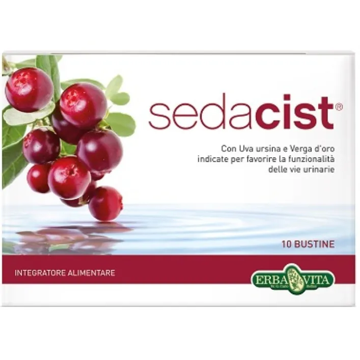 Erba Vita Sedacist 10 Bustine - Integratore Benessere Vie Urinarie