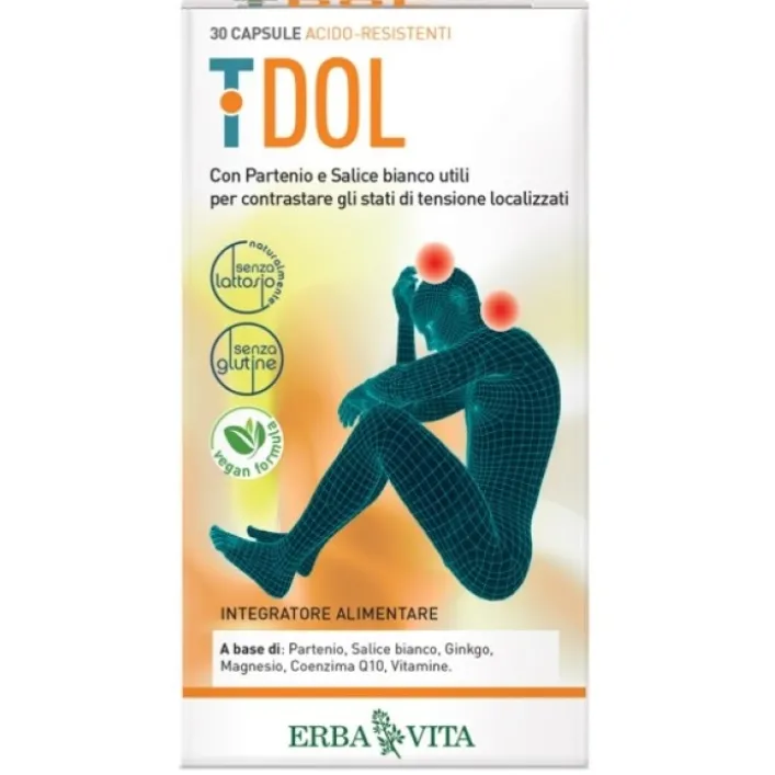 Erba Vita T-Dol 30 Capsule - Integratore Alimentare