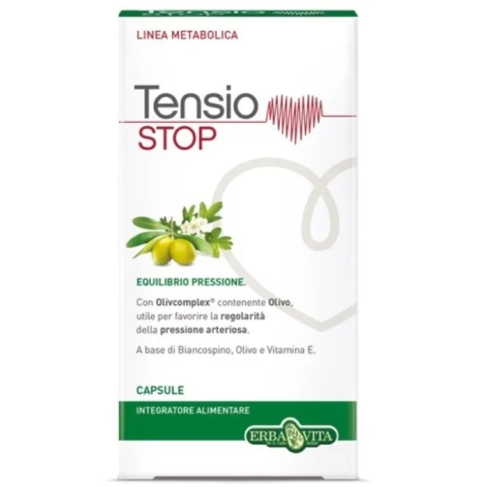 Erba Vita Tensio Stop 45 Capsule - Integratore Equilibrio Pressione