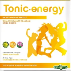 Erba Vita Tonic Energy 10 Flaconcini - Integratore Alimentare