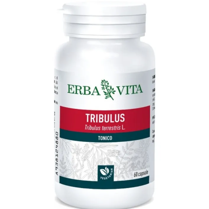 Erba Vita Tribulus 60 Capsule - Integratore Tonico Energizzante