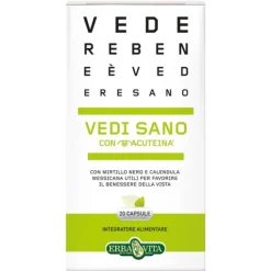 Erba Vita Vedi Sano 20 Capsule - Integratore Vista