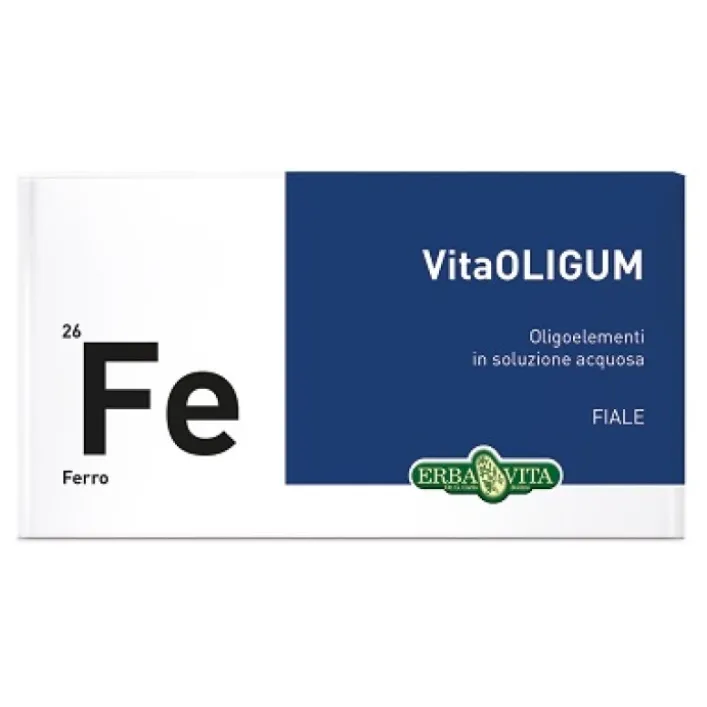 Erba Vita Vitaoligum Ferro Oligoelementi 20 Fiale