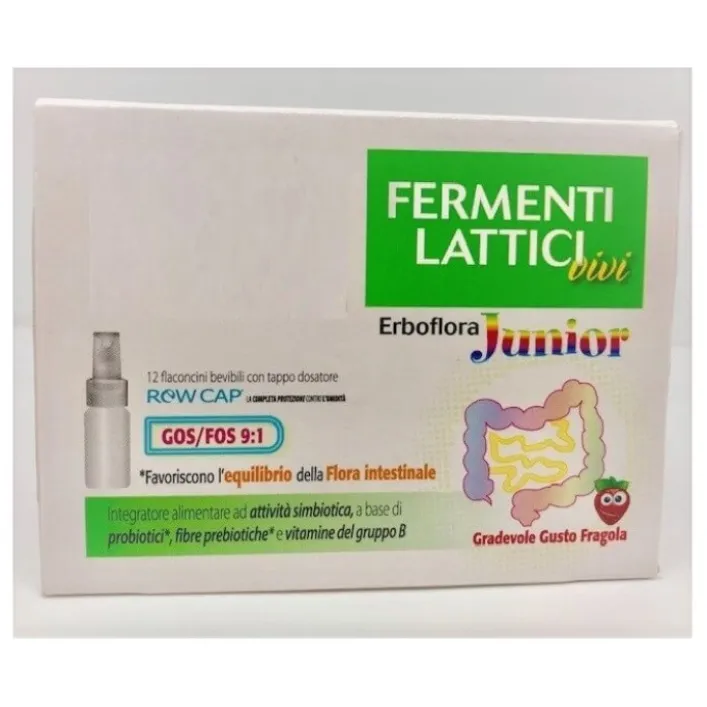 Erboflora Junior 12 Flaconcini 10 ml - Integratore Alimentare