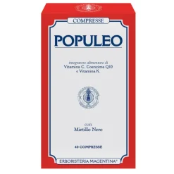 Erboristeria Magentina Populeo 40 Tavolette - Integratore Emorroidi
