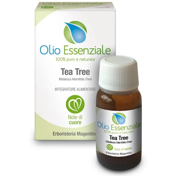 Erboristeria Magentina Tea Tree Oil Olio Essenziale Pelle 10 ml