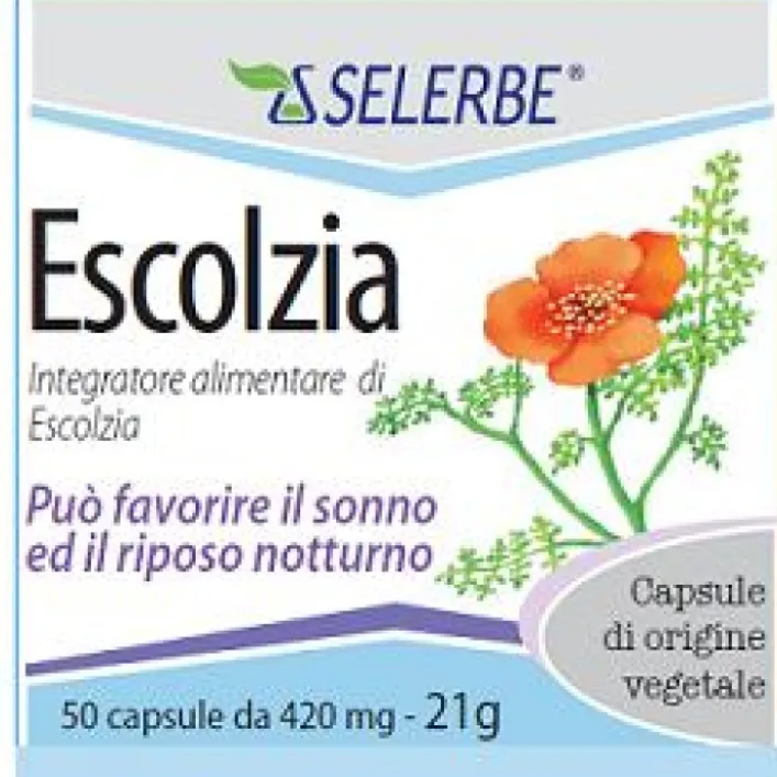 Escolzia 50 Capsule - Integratore Sonno