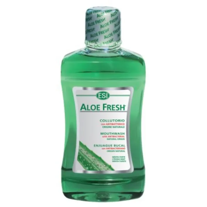Esi Aloe Fresh Collutorio Naturale Antibatterico all'Aloe Vera 500 ml