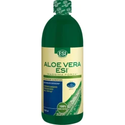 Esi Aloe Vera Succo Massima Forza 1000 ml - Integratore Alimentare