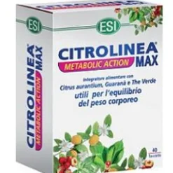 Esi Citrolinea Max 40 Tavolette - Integratore Metabolismo Lipidi