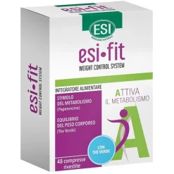 Esi Fit A The Verde 48 Compresse - Integratore Alimentare Attivatore del Metabolismo