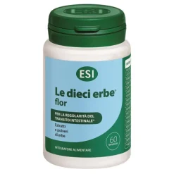Esi Le Dieci Erbe Flor 60 Capsule - Integratore Digestivo