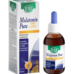 Esi Melatonin Pura Erbe Notte Gocce 50 ml - Integratore Alimentare