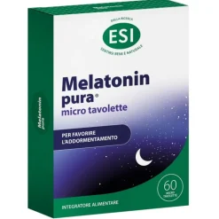 Esi Melatonin Pura 60 Micro Ovalette - Integratore Alimentare
