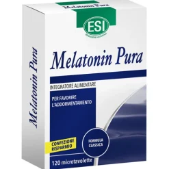 Esi Melatonin Pura 120 Micro Ovalette - Integratore Alimentare