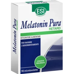 Esi Melatonin Pura Retard 90 Microtavolette - Integratore Alimentare