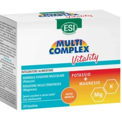 Esi Multicomplex Vitality Arancia 24 bustine - Integratore Magnesio e Potassio