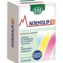 Esi Normolip 5 60 Capsule - Integratore per il Colesterolo