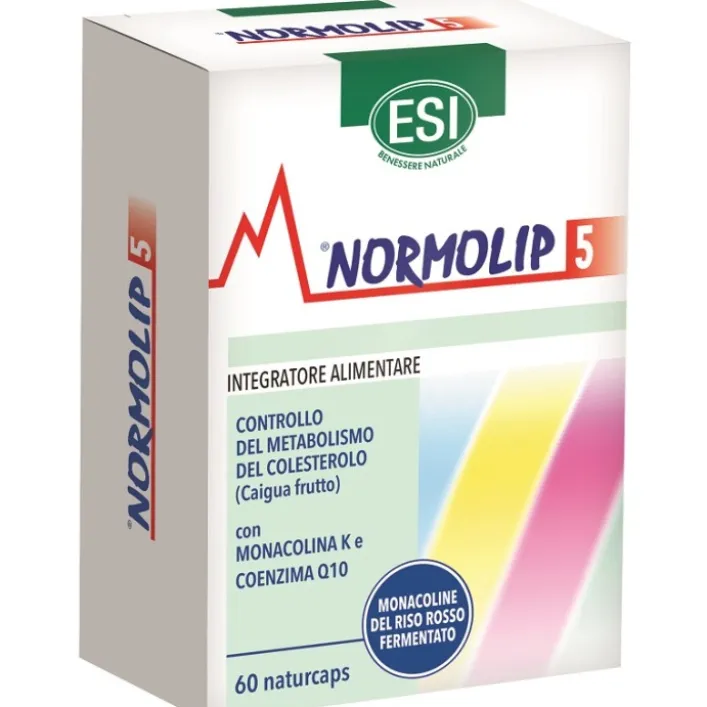 Esi Normolip 5 60 Capsule - Integratore per il Colesterolo