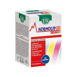 Esi Normolip 5 Forte 60 Compresse - Integratore Controllo Colesterolo e Trigliceridi