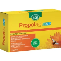 Esi Propolaid Flu Azione Lenitiva Bronchi 10 Buste - Integratore Alimentare