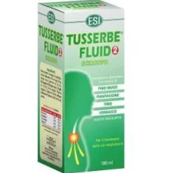 Esi Tusserbe Fluid Sciroppo Fluidificante 180 ml - Integratore per la Tosse