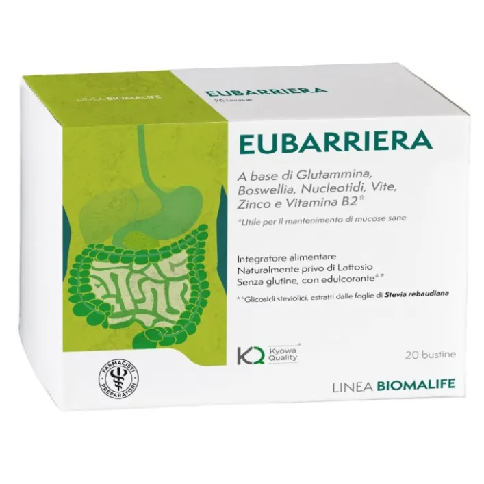 Eubarriera 20 bustine - Integratore Benessere Mucose