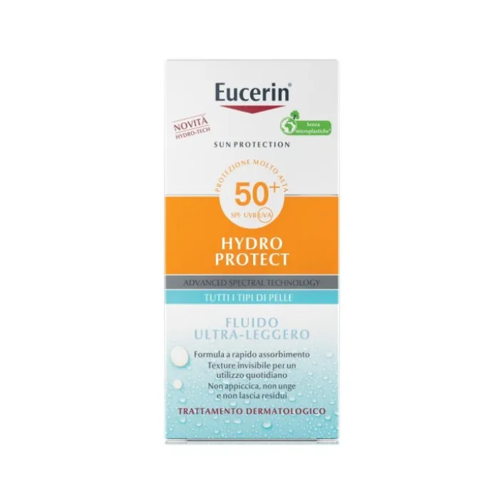 Eucerin Sun Face Hydro Protect Fluido Ultra-leggero Viso SPF 50+ 50 ml