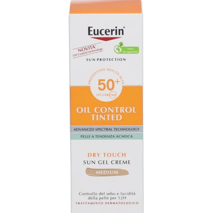 Eucerin Sun Oil Control Tinted Gel Crema SPF 50+ 50 ml