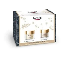 Eucerin Xmas Cofanetto Natale Hyaluron Filler+Elasticity Notte Crema Giorno e Crema Notte