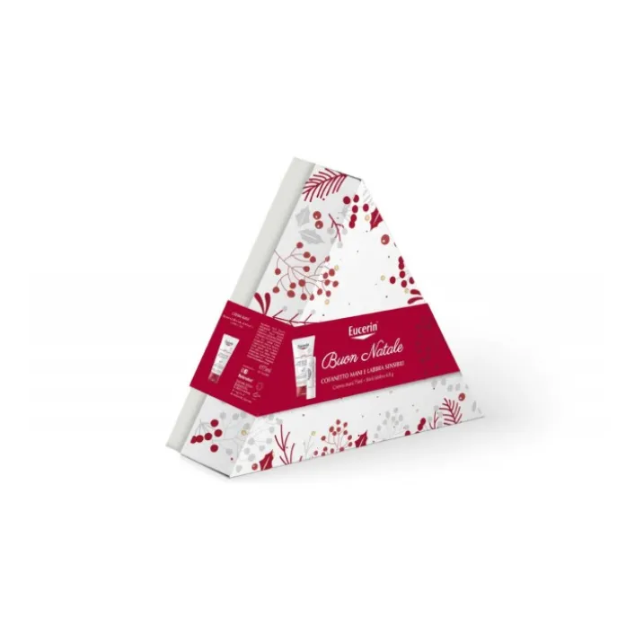 Eucerin Xmas Cofanetto Natale Ph5 Crema Mani + Stick Labbra