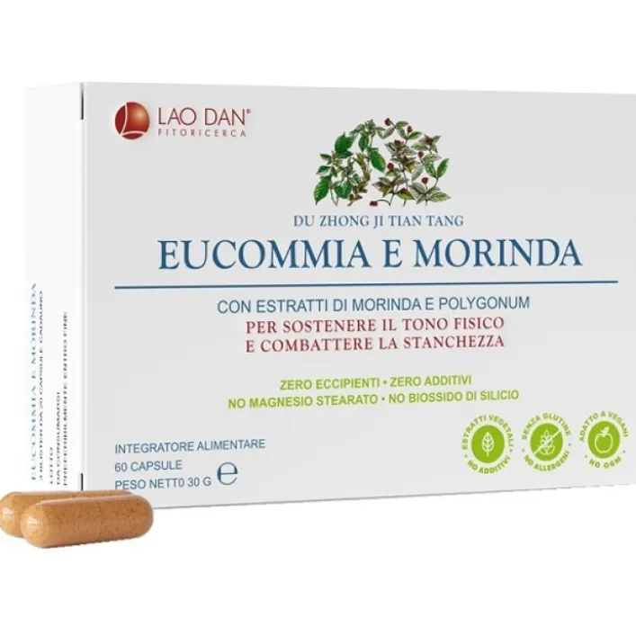 Eucommia Morinda 60 Compresse - Integratore Alimentare