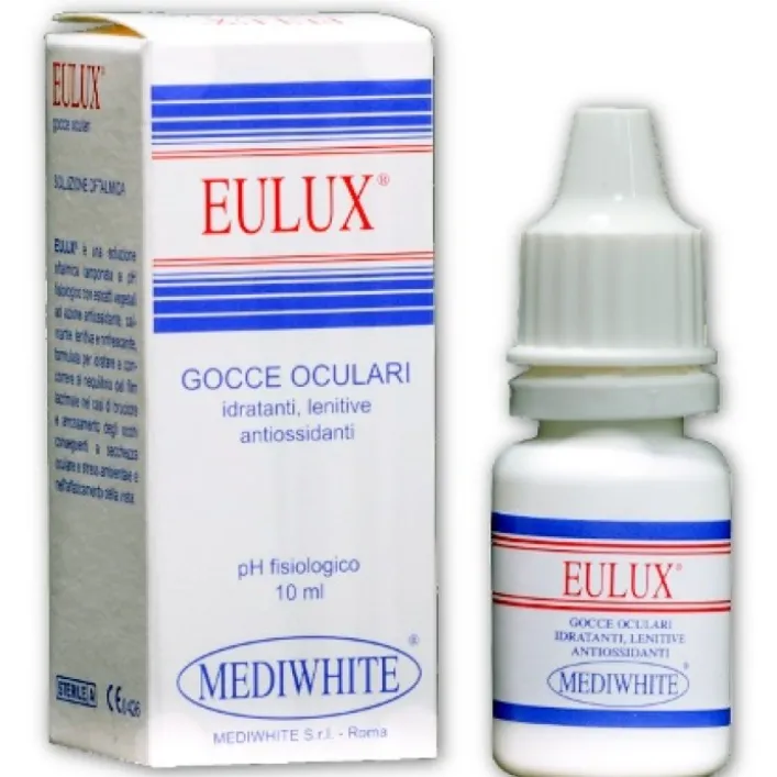 Eulux Gocce Oculari Naturali e Vegetali 10 ml