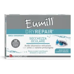 Eumill DryRepair Gocce Oculari Idratanti e Lubrificanti 10 flaconcini monodose