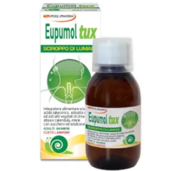 Eupamol Tux Sciroppo di Lumaca 150 ml - Integratore Tosse Secca e Grassa