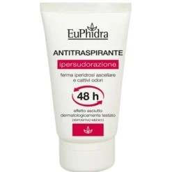 Euphidra Deodorante in Crema Antitraspirante per Ipersudorazione 40 ml