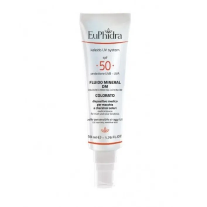 Euphidra Kaleido Uv System Fluido Mineral DM SPF 50+ 50 ml