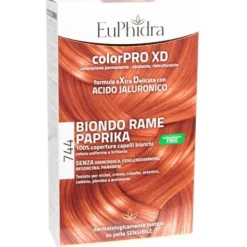 Euphidra Linea ColorPro XD 744 Biondo Rame Paprika Tintura Extra Delicata