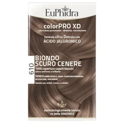 Euphidra Linea ColorPro XD 610 Biondo Scuro Cenere Tintura Extra Delicata