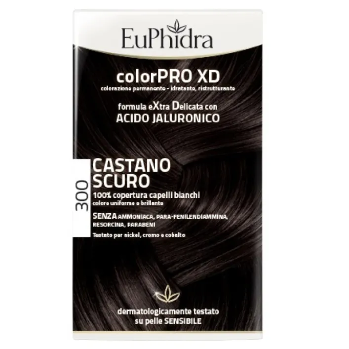Euphidra Linea ColorPro XD 300 Castano Scuro Tintura Extra Delicata