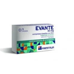 Evante 30 mg Contraccettivo Emergenza 1 Compressa Rivestita