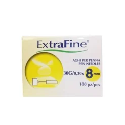 Extrafine 100 Aghi per Penna da Insulina G31 8 mm